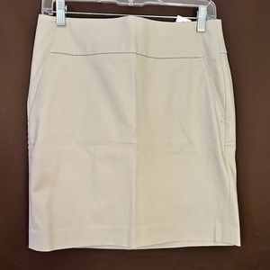 NWT Ann Taylor Khaki Pencil Skirt